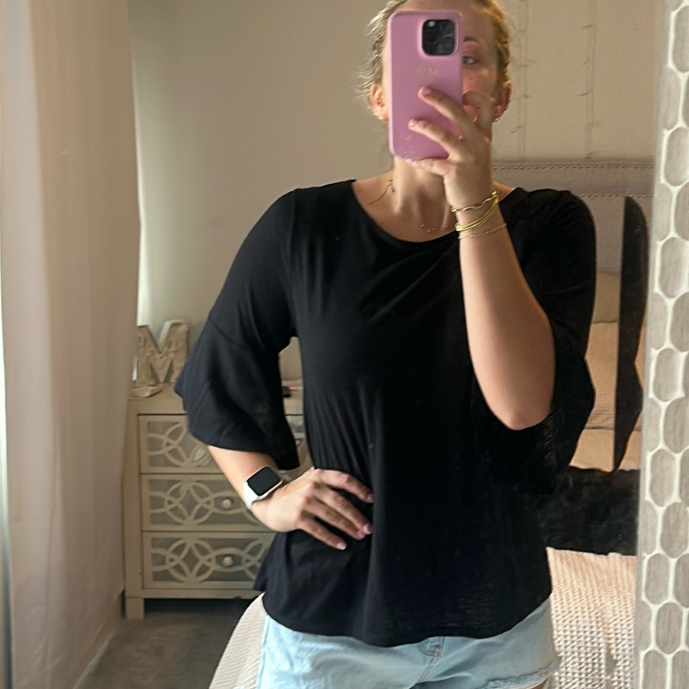 Green envelope black top
